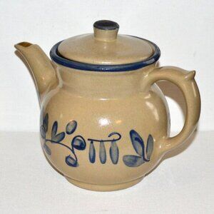 Beaumont Brothers Pottery Salt Glazed Teapot Kitchen Decor